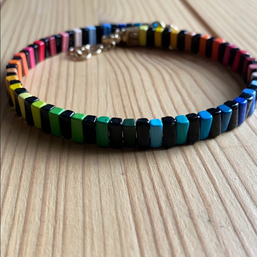 Roxanne Assoulin Choker Black/Multi Rainbow